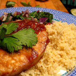 5 Spice Marinated Pork Chops