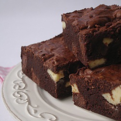 Triple Choc Brownies