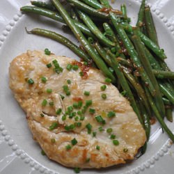 Chicken with Haricots Verts