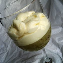 Kiwi Jelly & White Chocolate Mousse