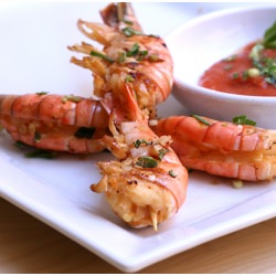 Grilled Lemongrass Shrimp Skewers