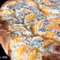 Poppy Seed Mandarine Clafoutis