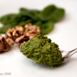 Spinach Walnut Pesto