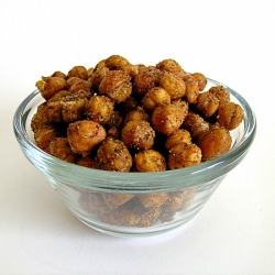 Garam Masala Roasted Chickpeas