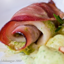 Pangasius Filet with Zucchini Pesto