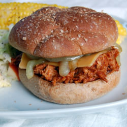Pulled Chicken Sandwich