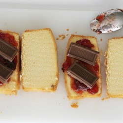 Grilled Chocolate Sandwiches