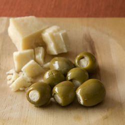 Olives with Parmesan-Romano