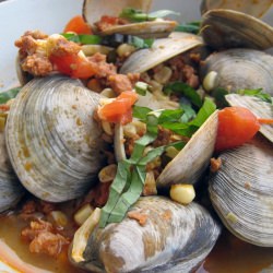 Clams and Sausage