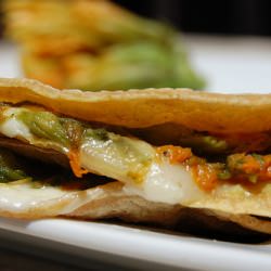 Quesadillas De Flor De Calabaza