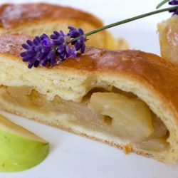 Lavender Apple Cake