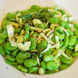 Fava Bean Salad