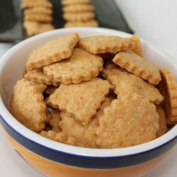 Homemade Cheese Crackers