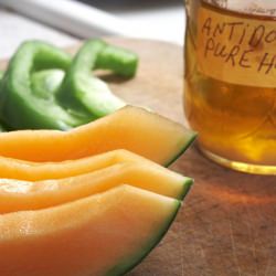 Melon Pepper Salad with Honey