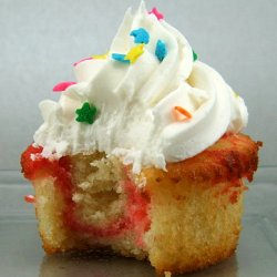 Raspberry Chipotle Swirl Cupcakes