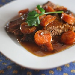 Easy Pot Roast with Bourbon