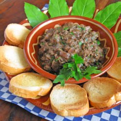 Chicken Liver Bruschetta