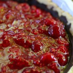 Raspberry Chocolate Tart