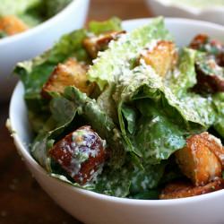 Basil Caesar Salad