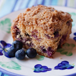 Whole Wheat Blueberry Buckle