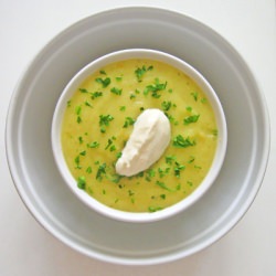 Roasted Yellow Tomato Soup