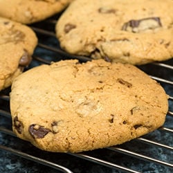 Triple Chocolate Chunk Cookies