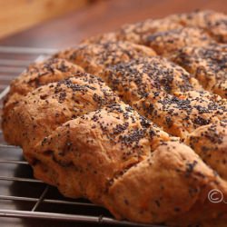 Sun Dried Tomato & Garlic Bread