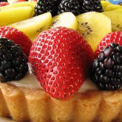 Birthday Fruit Tart