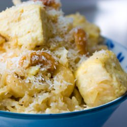 Fluffy Coconut Rice with Tofu