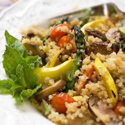 Quinoa with Summer Vegetables