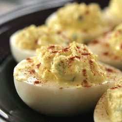 Jalapeno Deviled Eggs