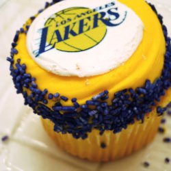 Lakers Cupcakes