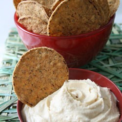 Famous Falafel Chips with Hummus