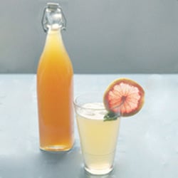 Citrus Cordial with Fresh Mint