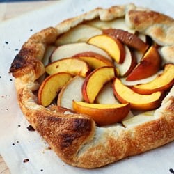 Easy Peach Galette