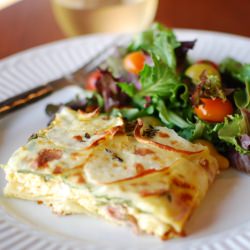 Frittata w/Prosciutto & Potatoes