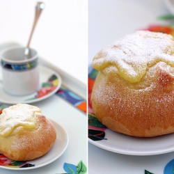 Brioche with Cream Limoncello