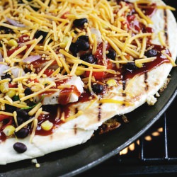 Southwest BBQ Chicken Pizza