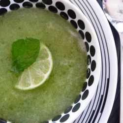 Cool Honeydew & Mint Soup