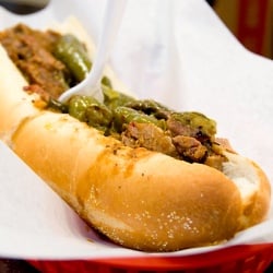 Dinic’s Brisket Sandwich