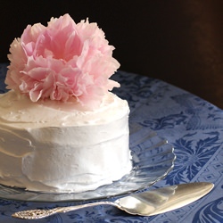 Peony Chocolate Cake