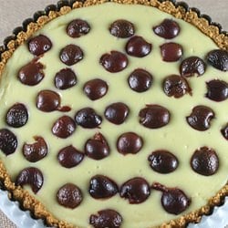 Cherry Cheesecake Tart