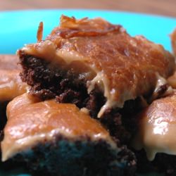 Broiled Peanut Butter Frosting