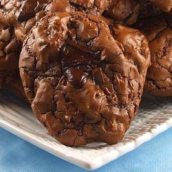 Triple Chocolate Chunk Cookies