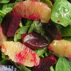 Salad with Beets and Ruby Reds