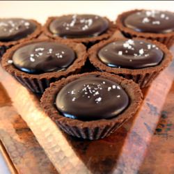 Dark Chocolate Caramel Tarts