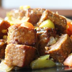 Sweet-and-Sour Tempeh