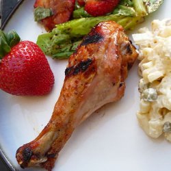 Apricot-Glazed Grilled Chicken