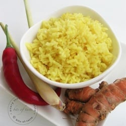 Turmeric Fragrant Butter Rice