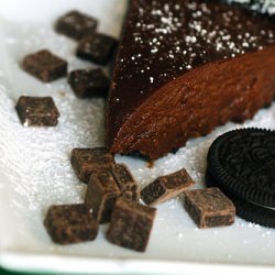 No-Bake Chocolate Pumpkin Pie